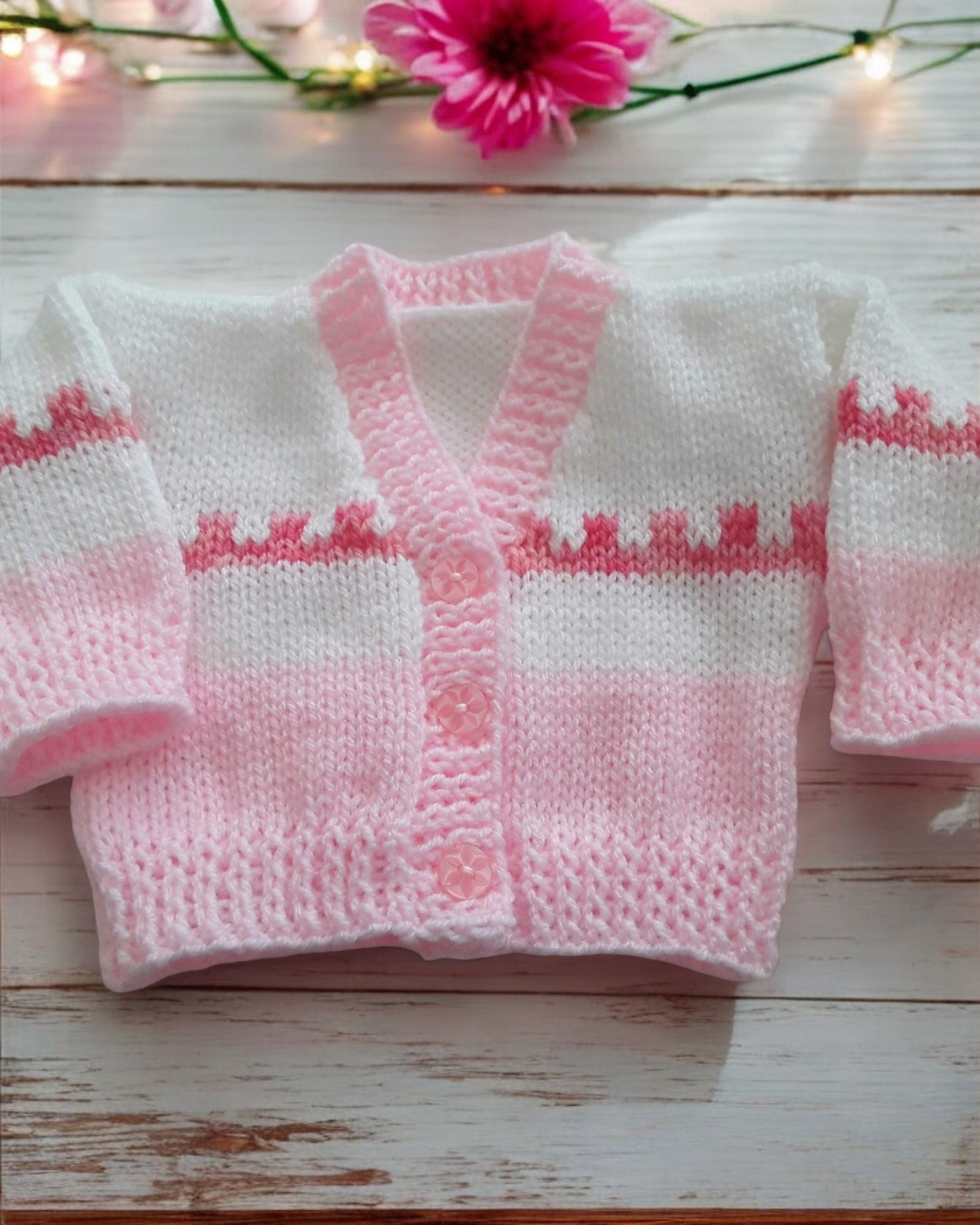 fairisle baby cardigan