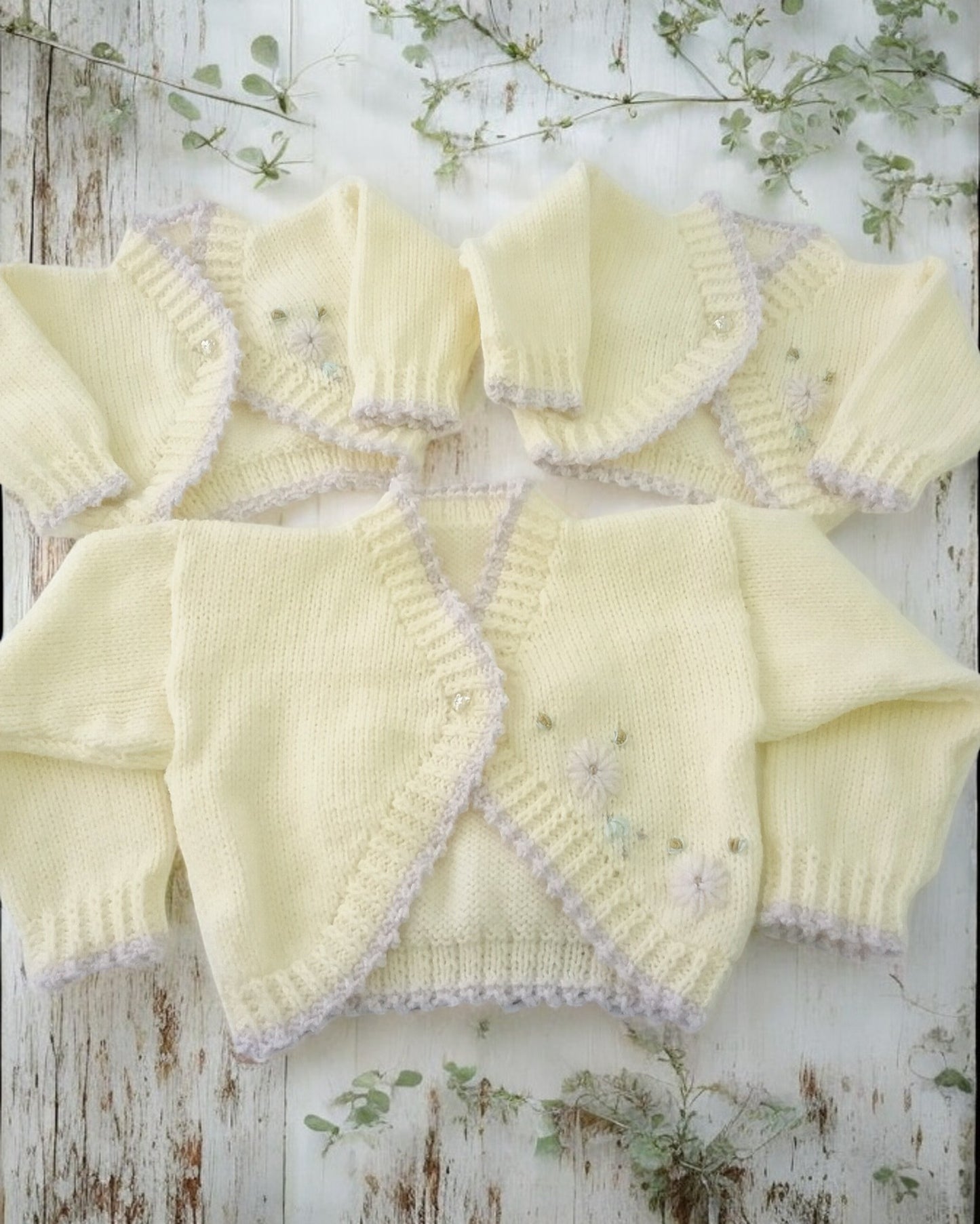 pastel coloured Girls Bolero-Style Cardigan with Stunning Hand-Stitched Embroidery