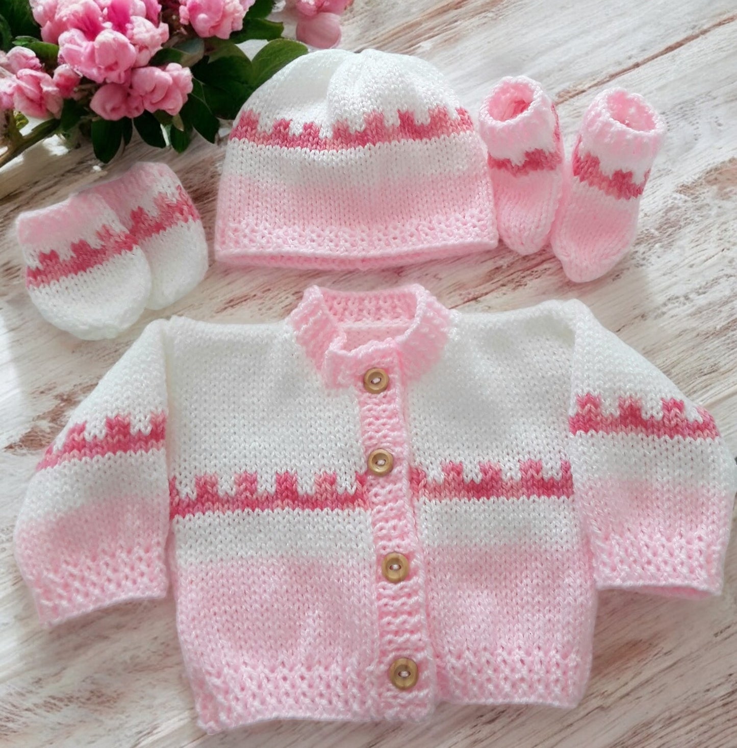 fairisle baby cardigan