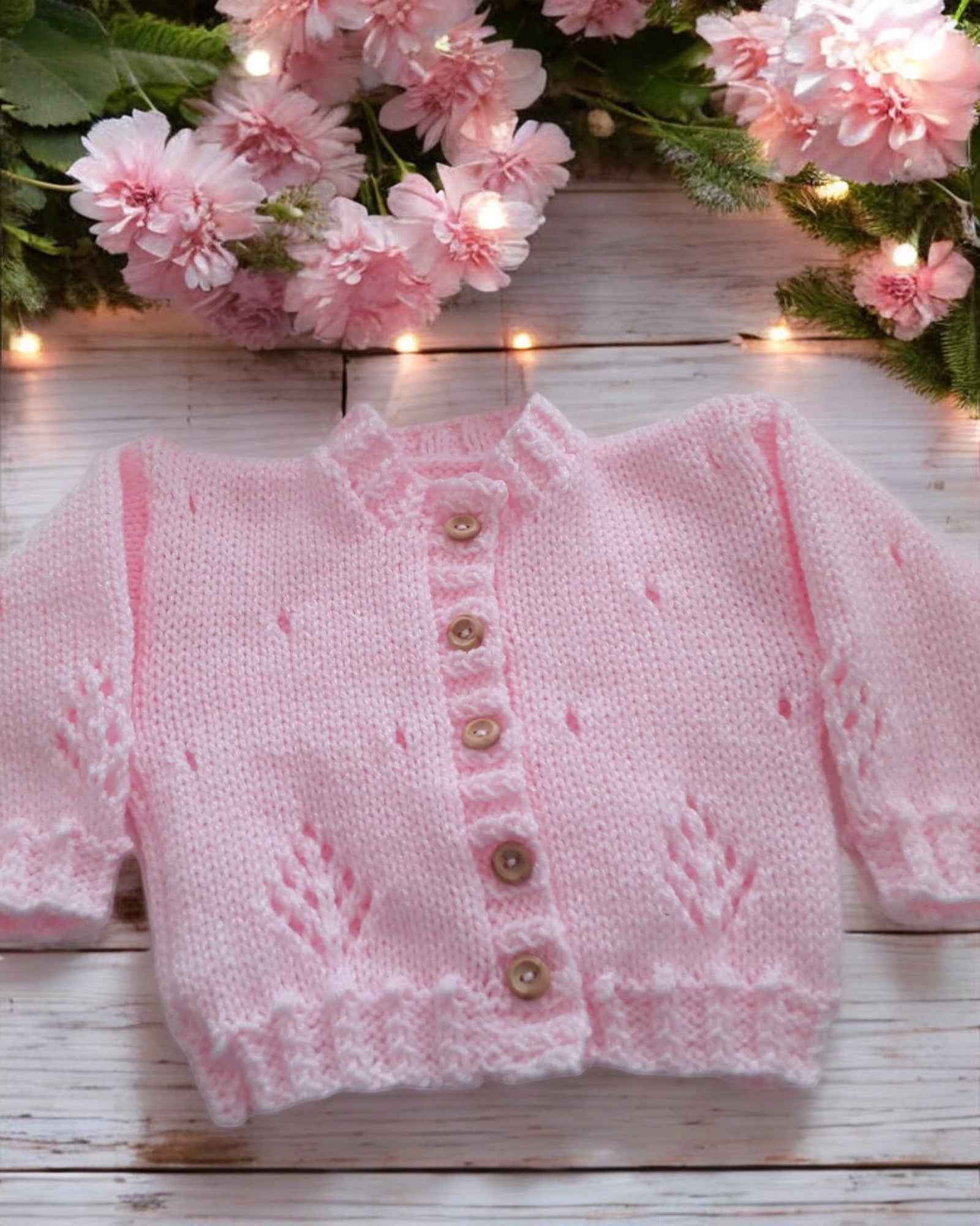 Baby girl lace cardigan best sale