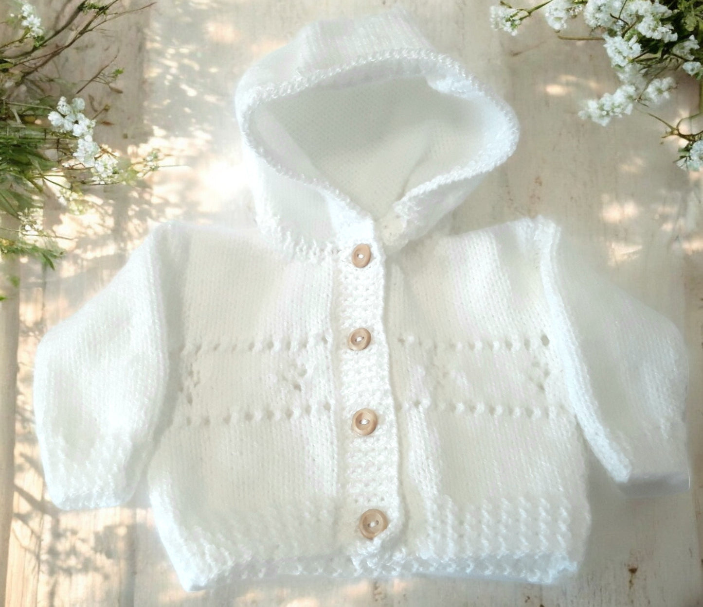 Unisex knitted hoodie