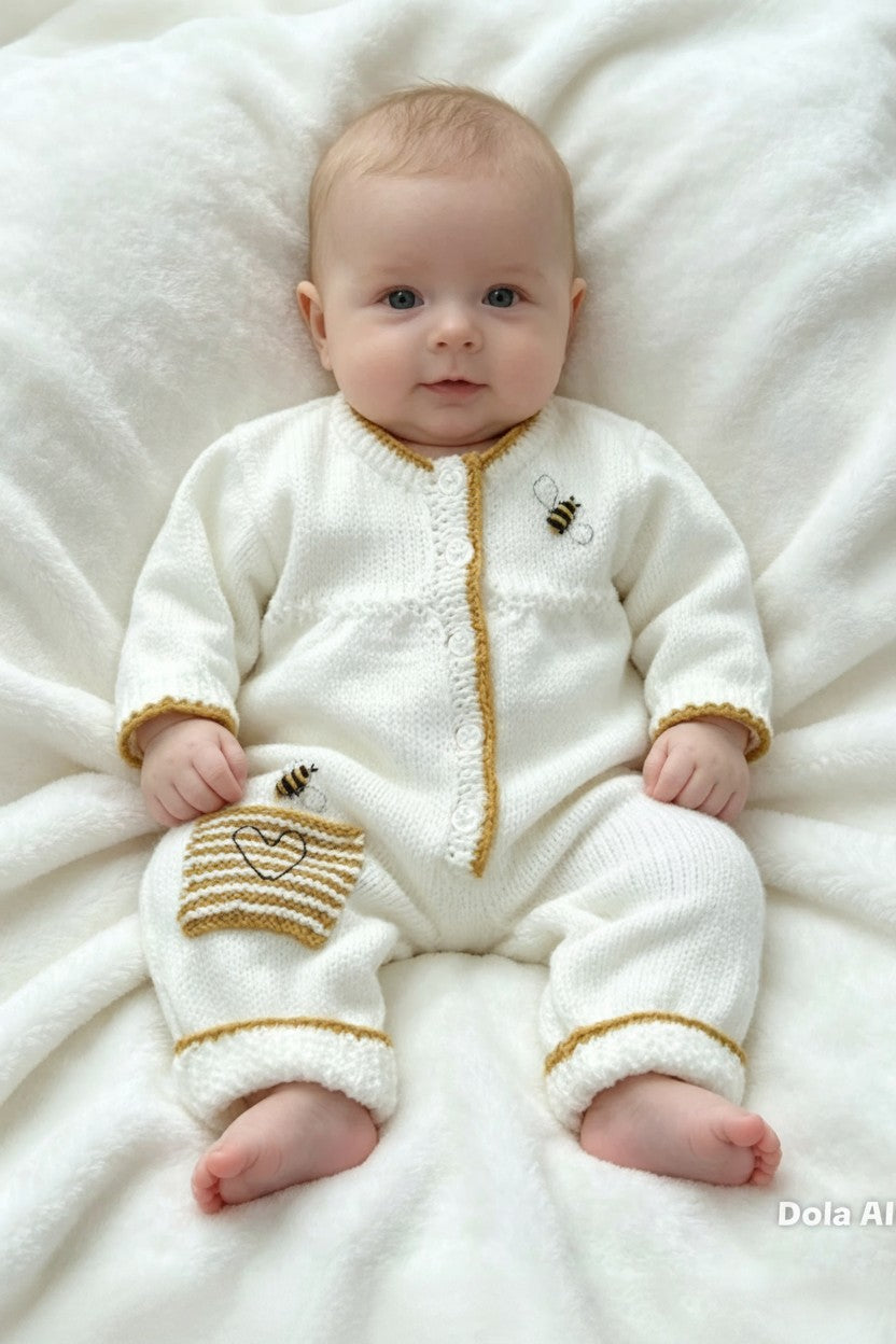 Knitted Romper suit