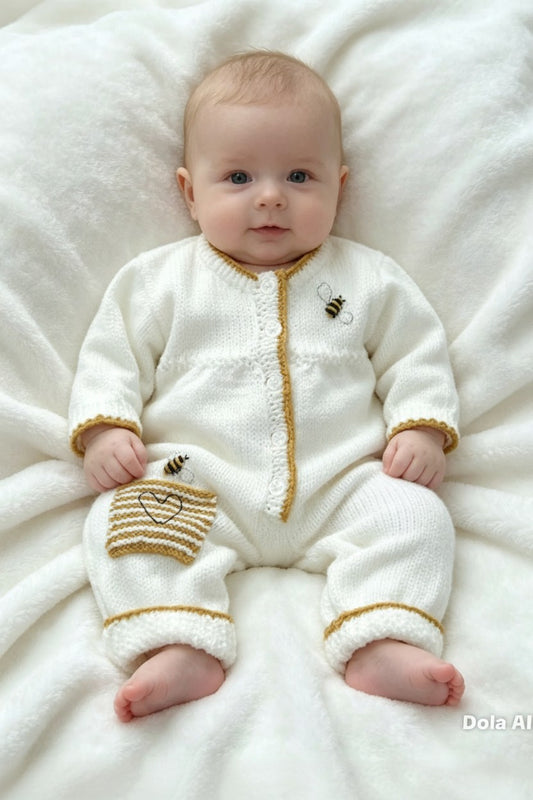 Knitted Romper suit