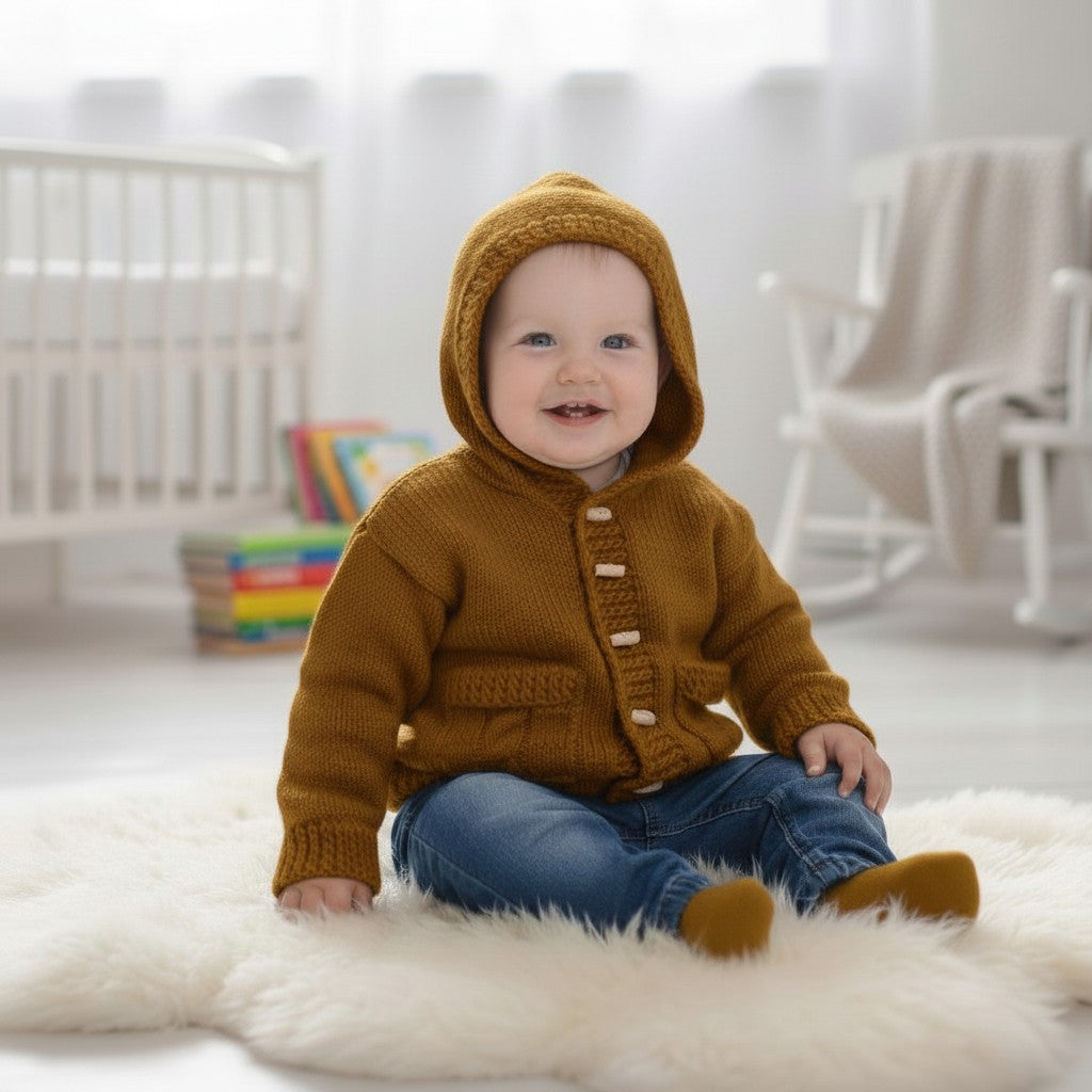 Gender neutral Baby Hoodie with pockets: Soft and Snug for Every Adventure