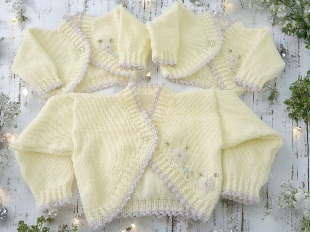 Delicate Embroidered Bolero Jacket for Girls: Stylish and Cozy