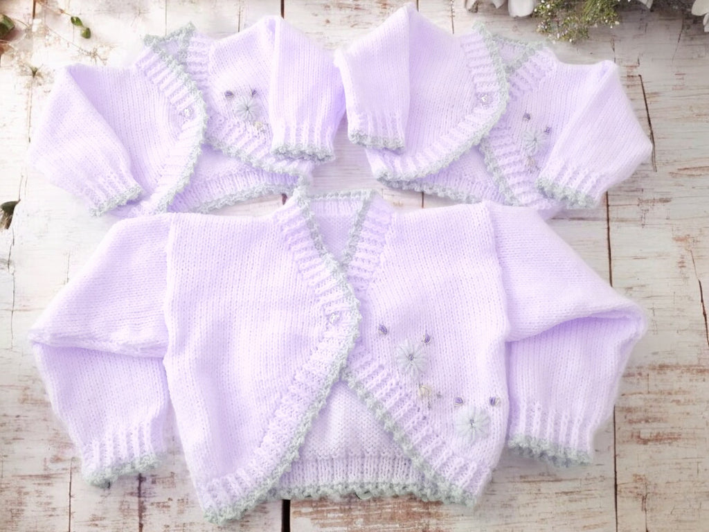 Delicate Embroidered Bolero Jacket for Girls: Stylish and Cozy