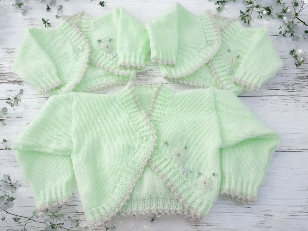 Delicate Embroidered Bolero Jacket for Girls: Stylish and Cozy